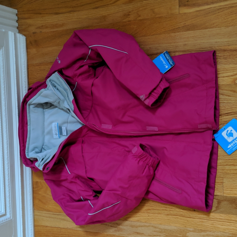 Columbia Youth Artic Trip Interchange Jacket. Omnitech. Size L. NWT
